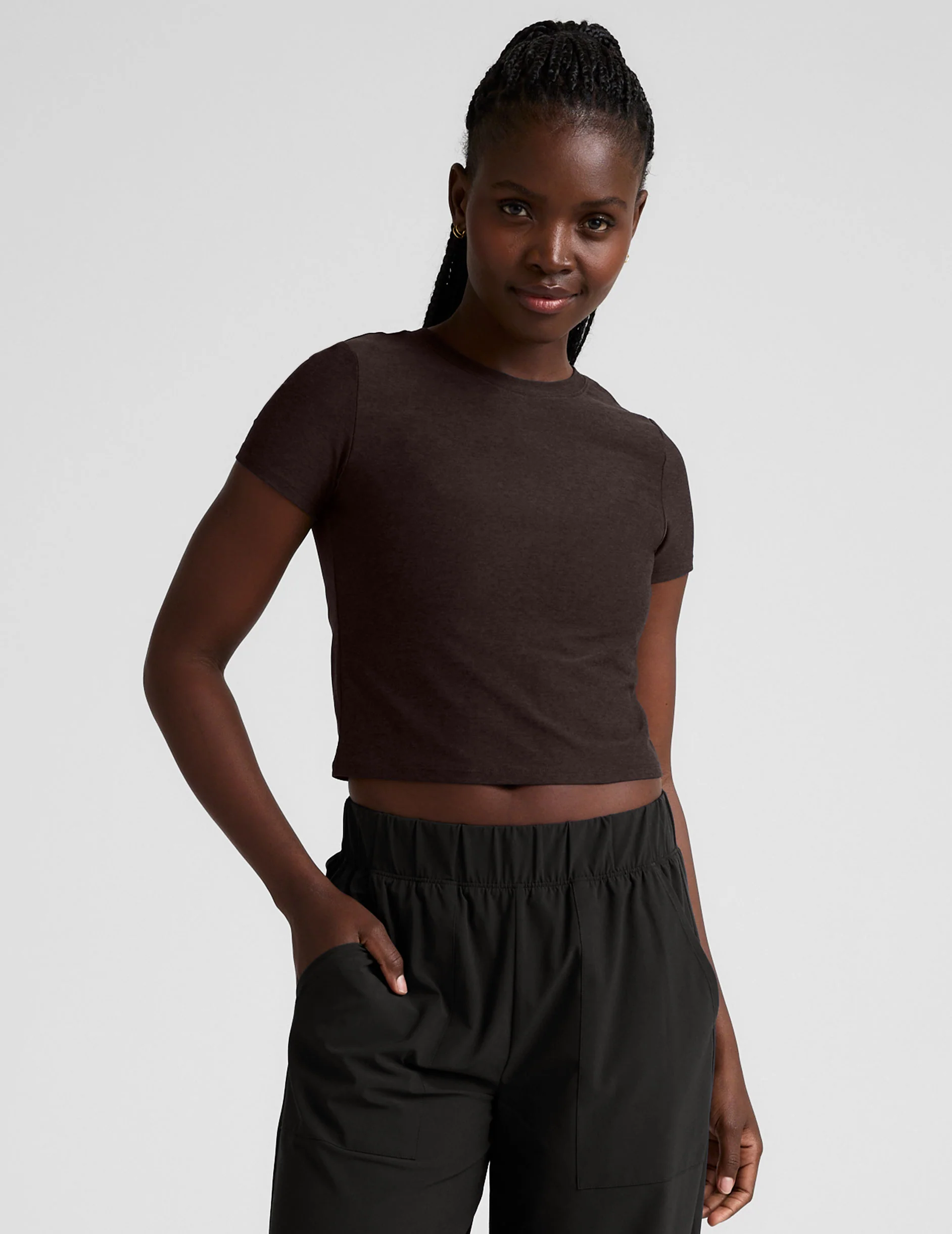 Featherweight Cropped Tee
