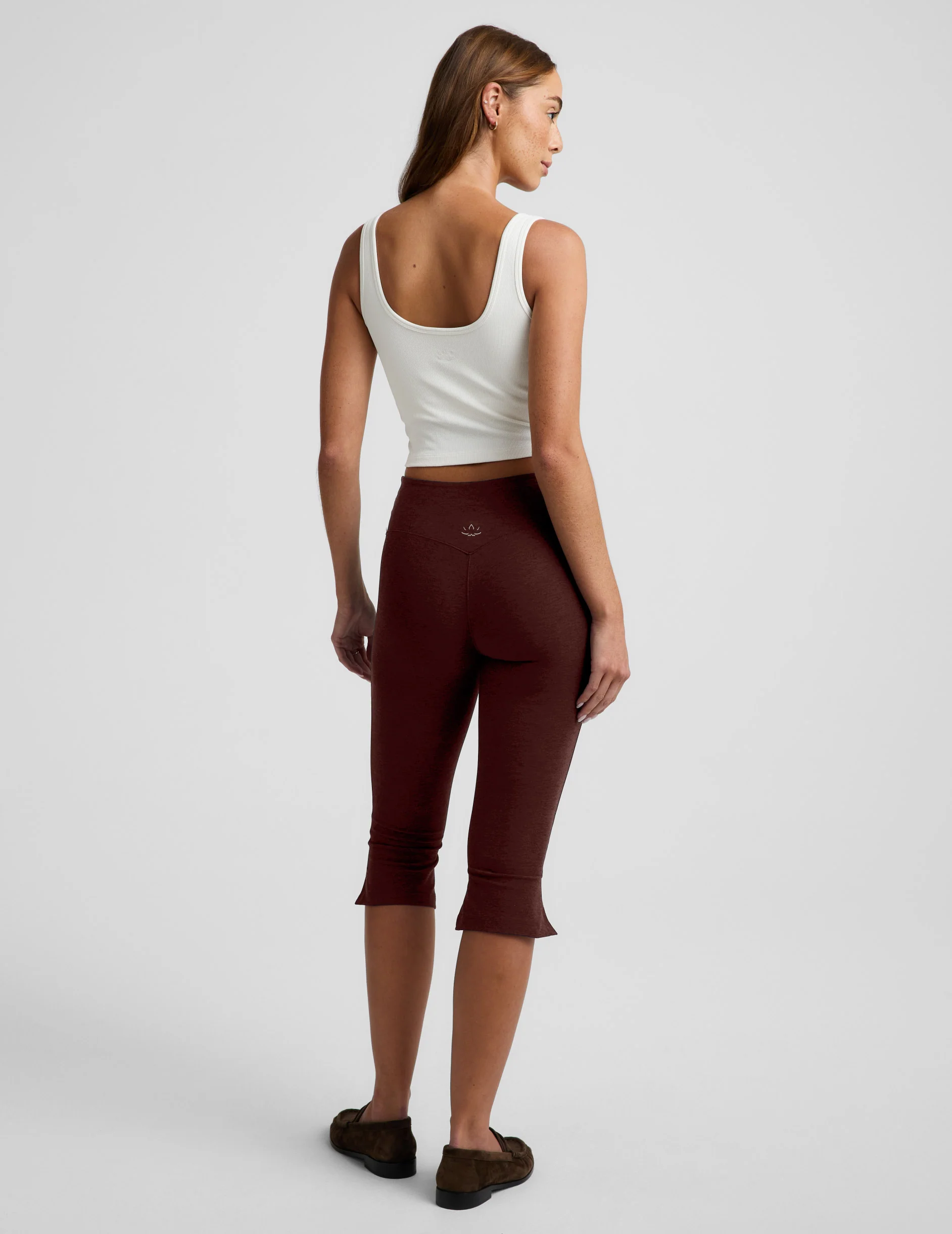 Spacedye™ Mid-Rise Slit Pedal Pusher Legging - Image 3